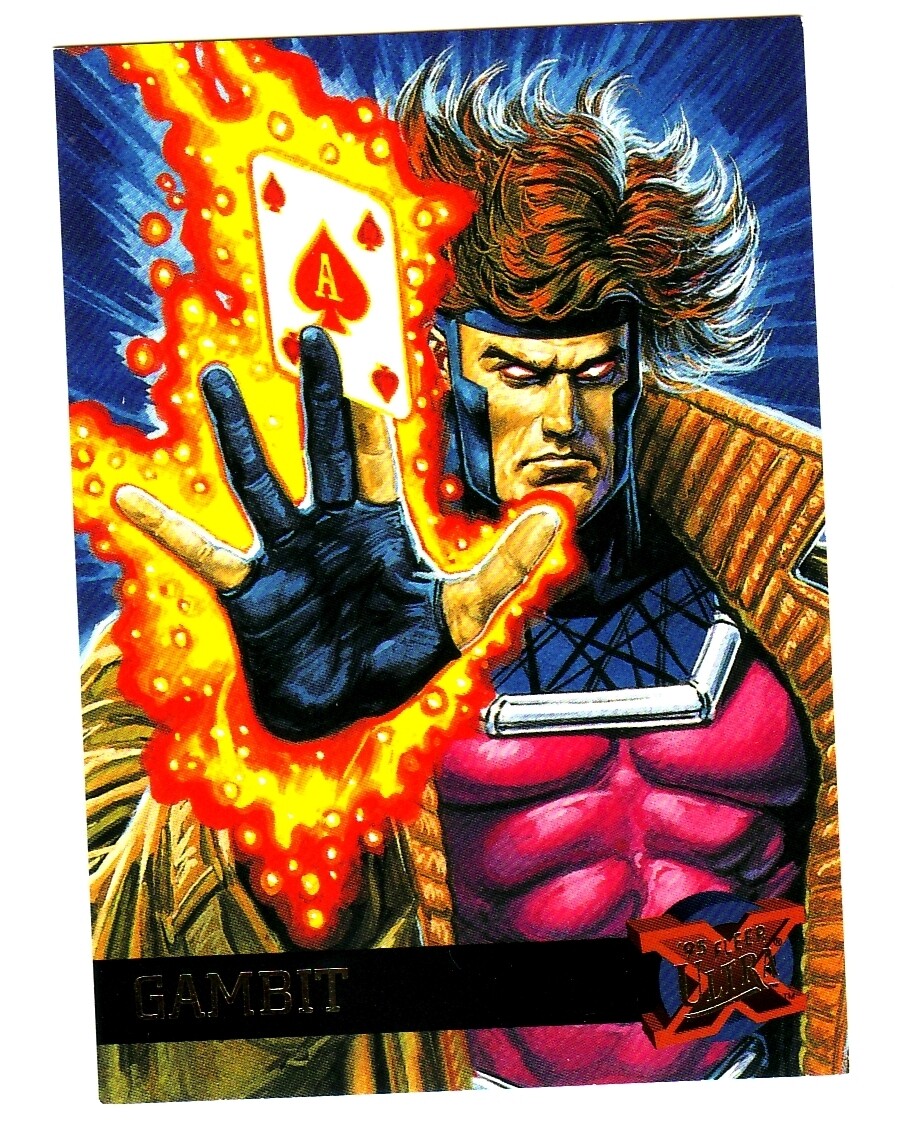 Gambit trading card art