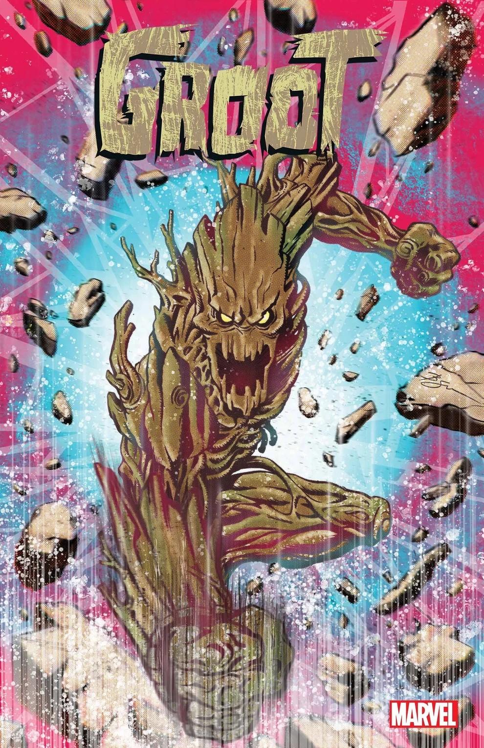 Groot comic cover art