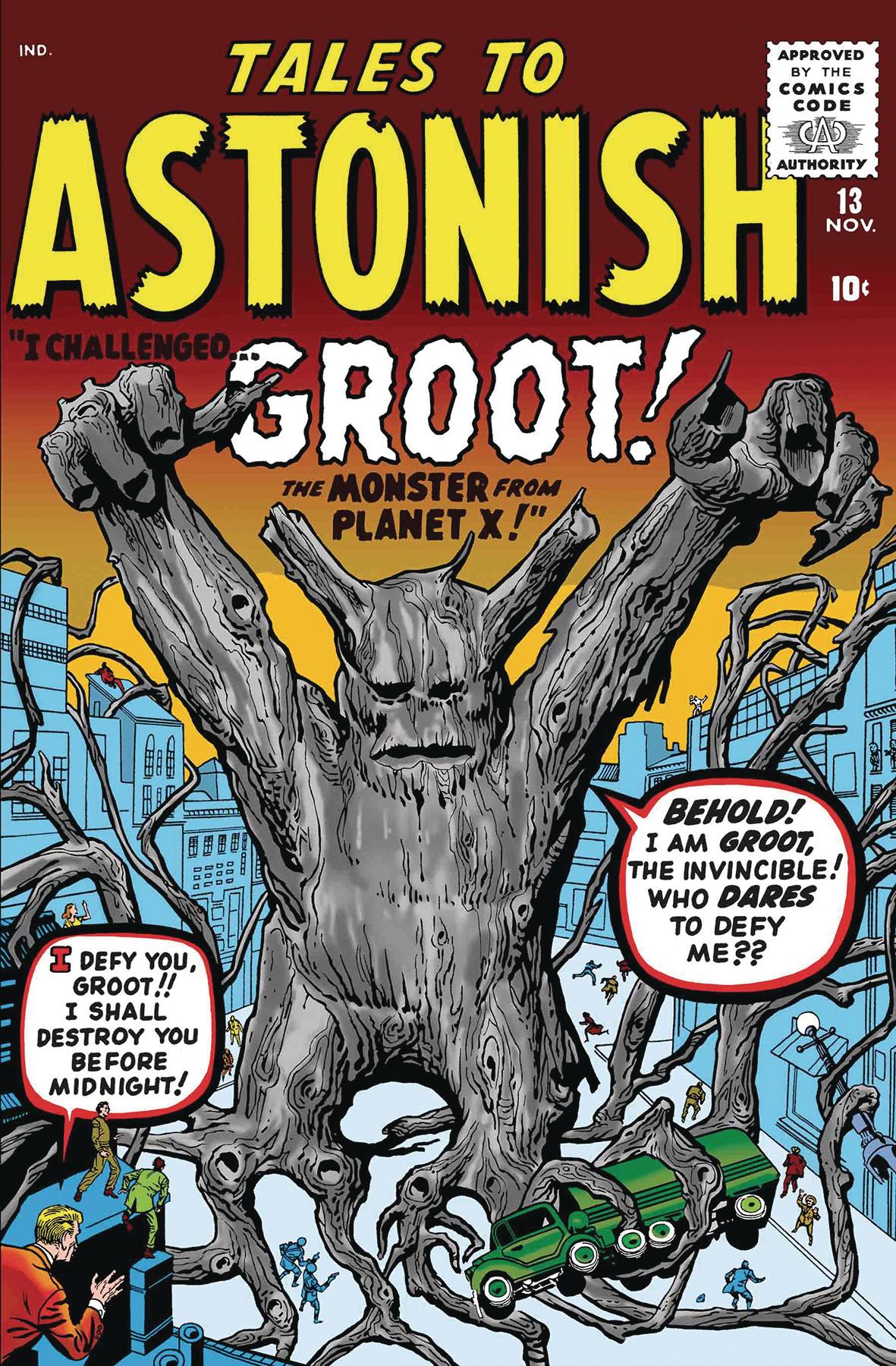 Tales to Astonish 13 Groot cover