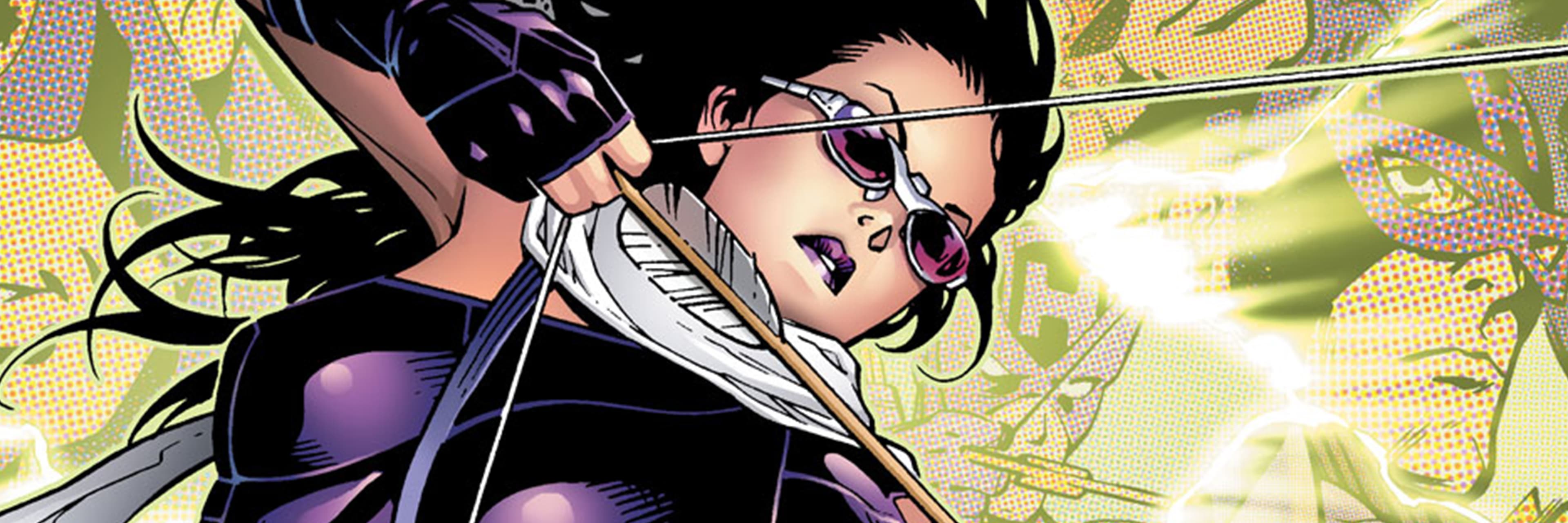 Kate Bishop Hawkeye comic art