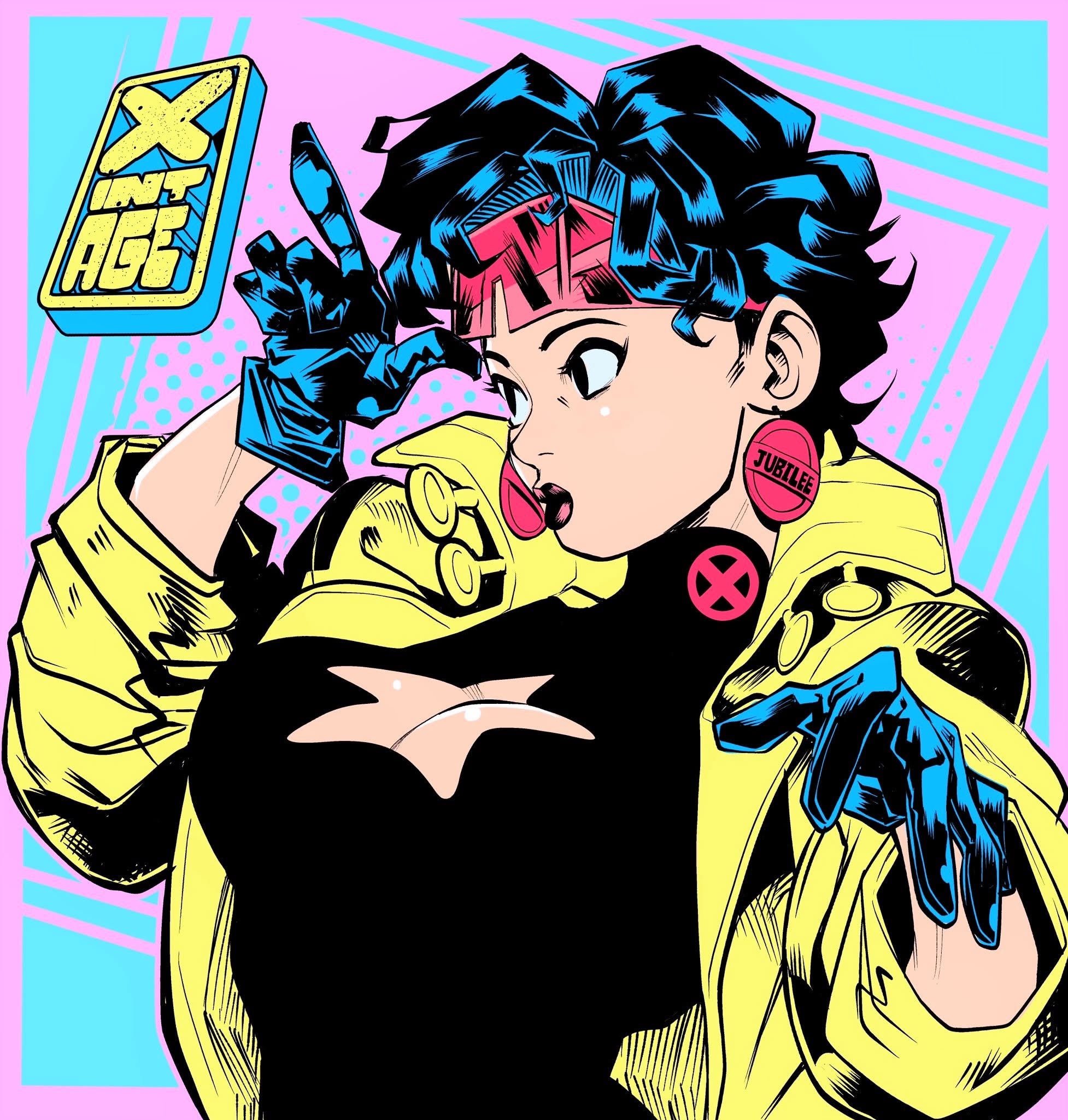 Jubilee comic art