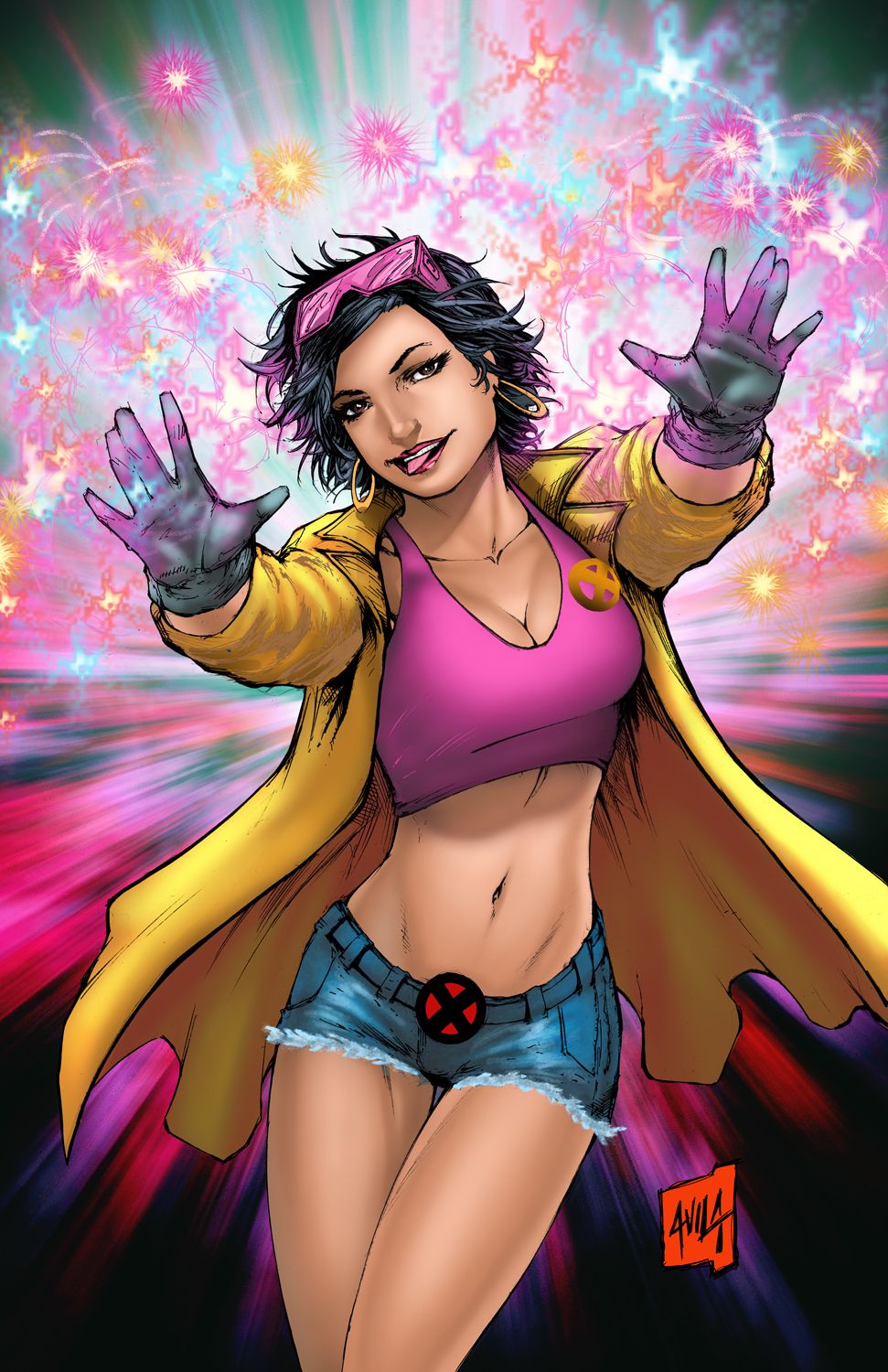 Jubilee comic art