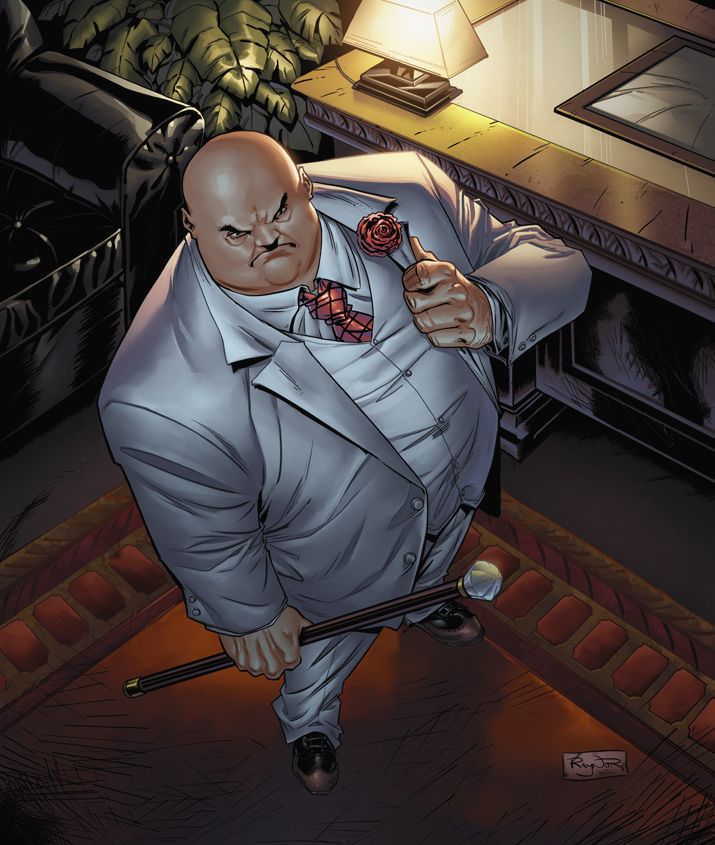 Kingpin comic art