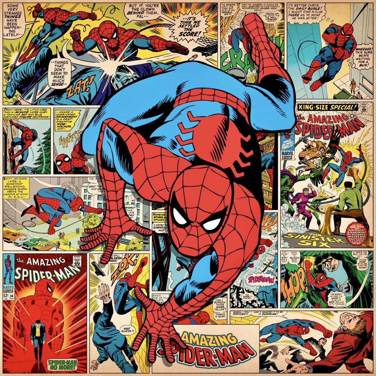 Spider-Man comic art