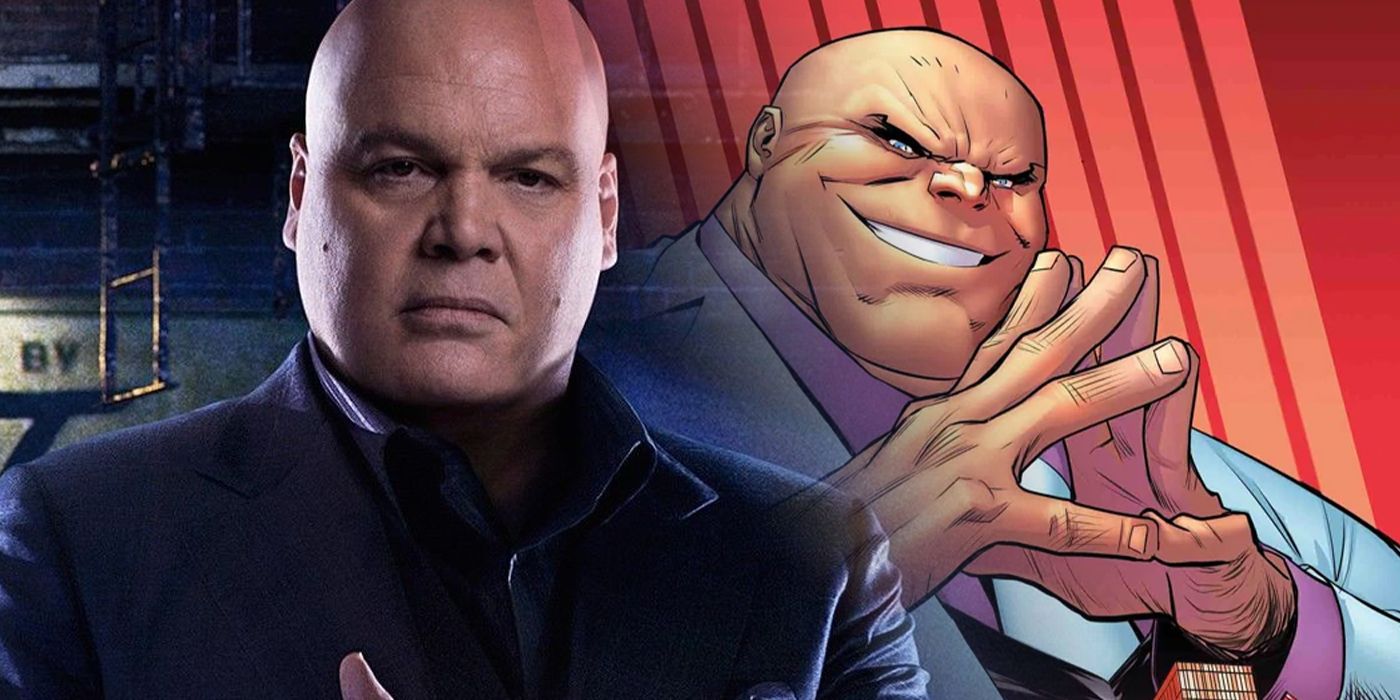 Wilson Fisk as Mayor of New York comic art