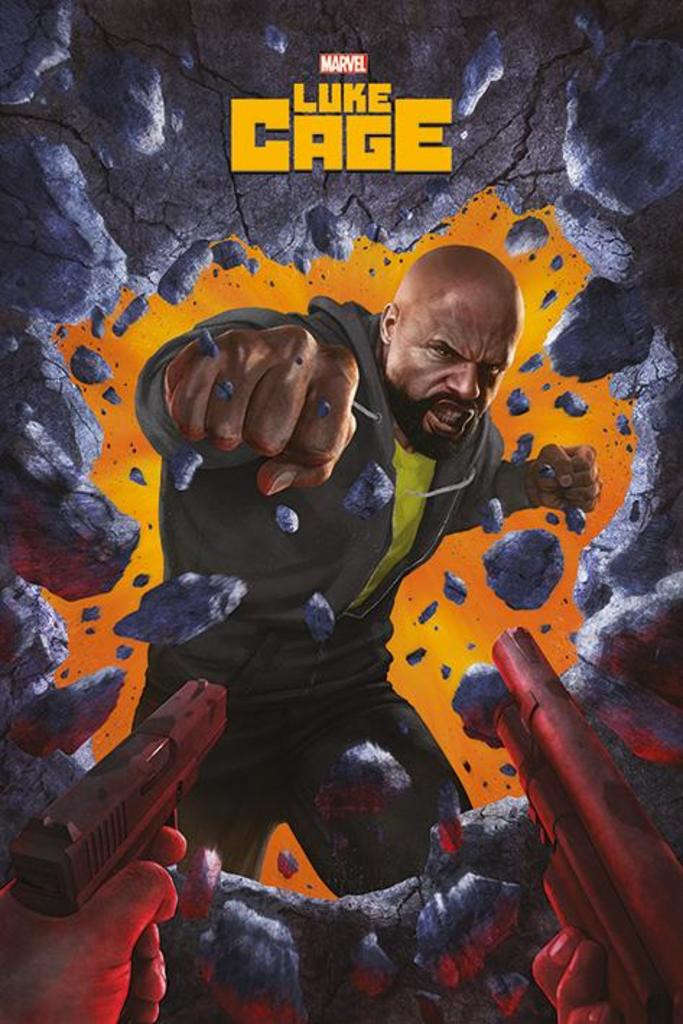 Luke Cage comic art