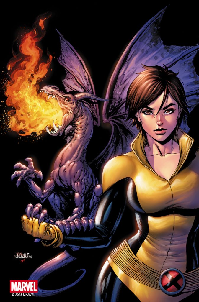 Kitty Pryde with Lockheed