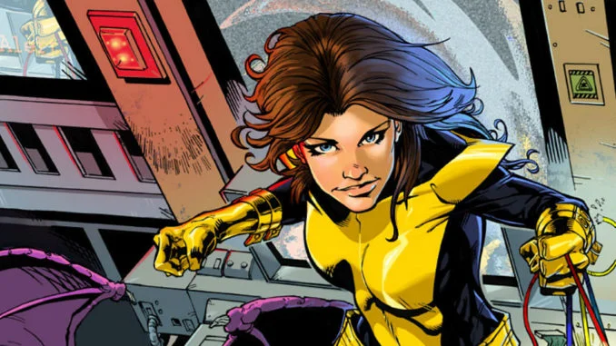 Kitty Pryde comic art