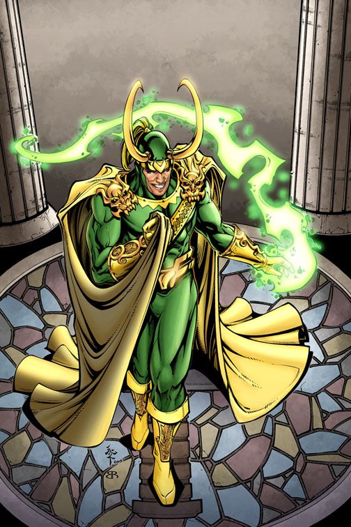 Loki as Sorcerer Supreme comic panel