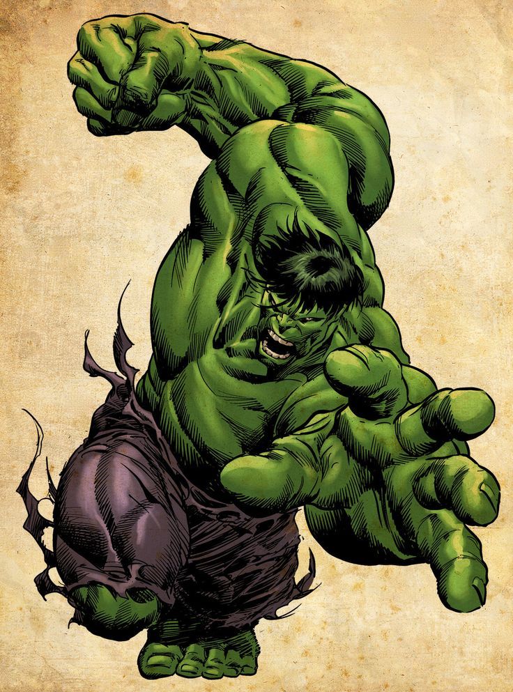 Hulk Marvel comics classic art