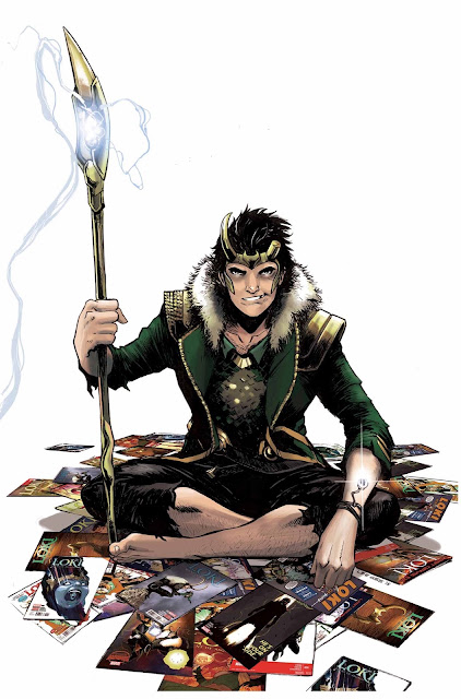 Loki comic art
