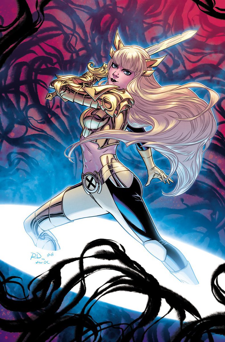 Magik with Soulsword comic art