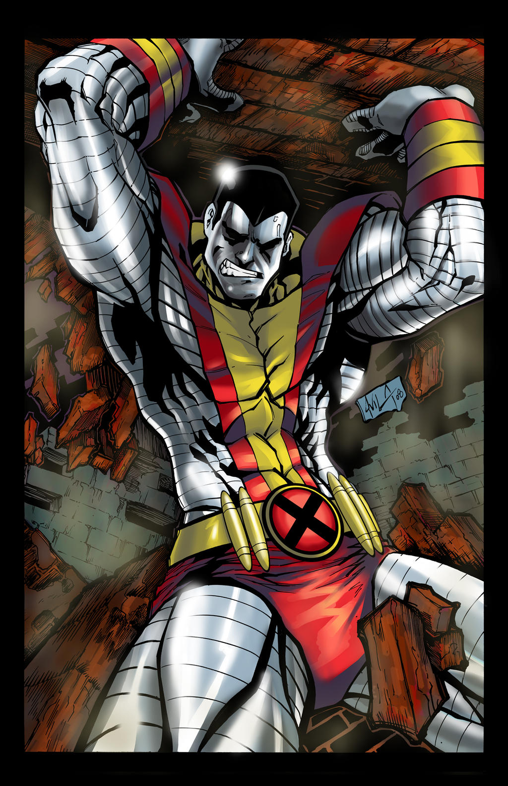 Colossus X-Men Marvel comics art
