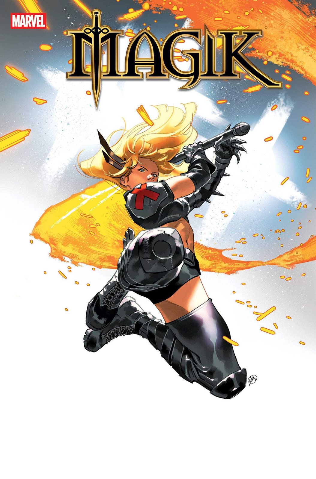 Magik comic panel art