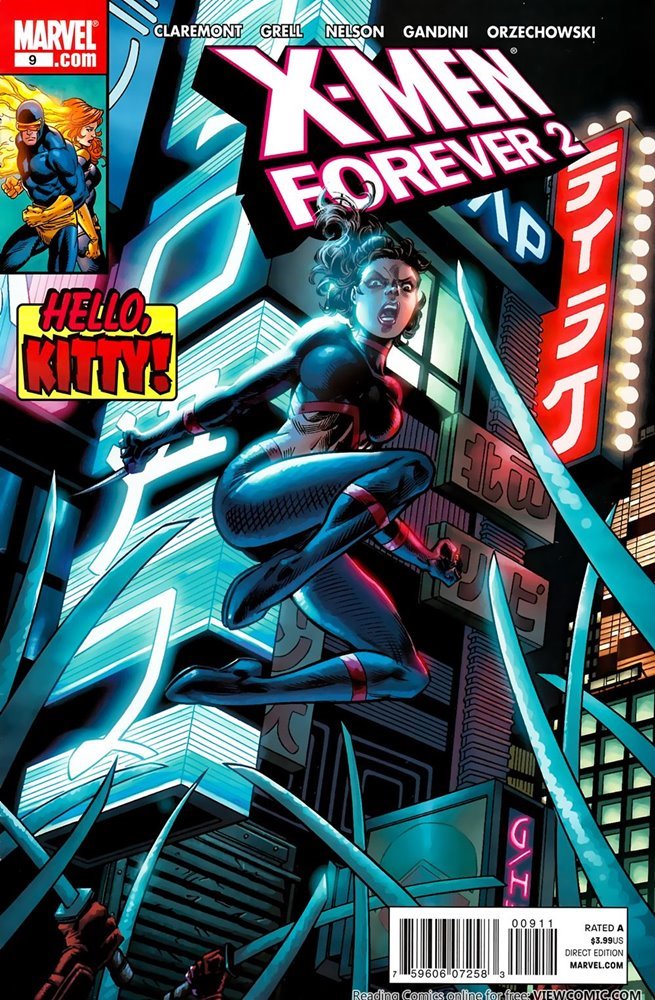 Kitty Pryde Shadowcat X-Men Forever cover