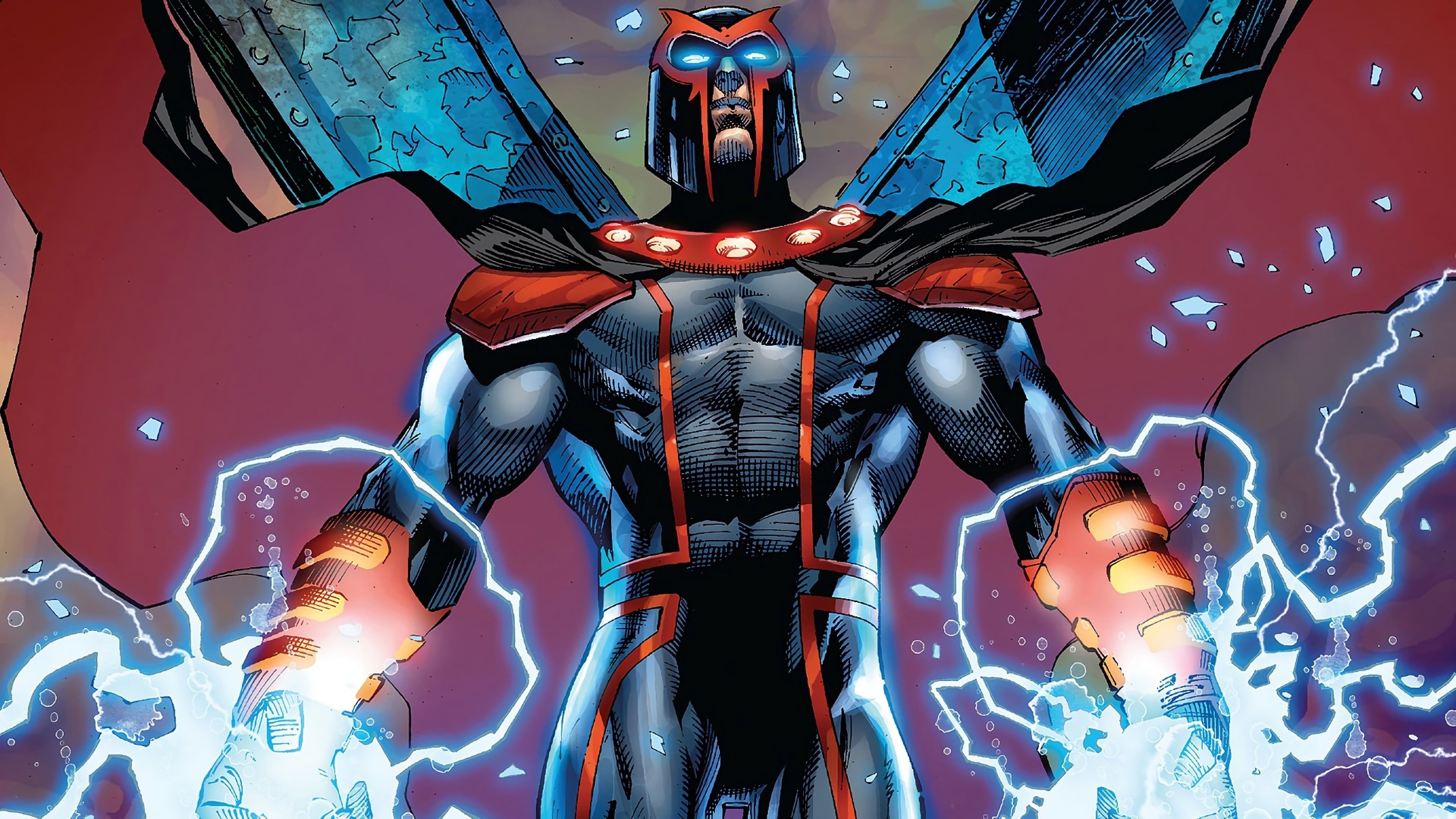 Magneto comic art dramatic