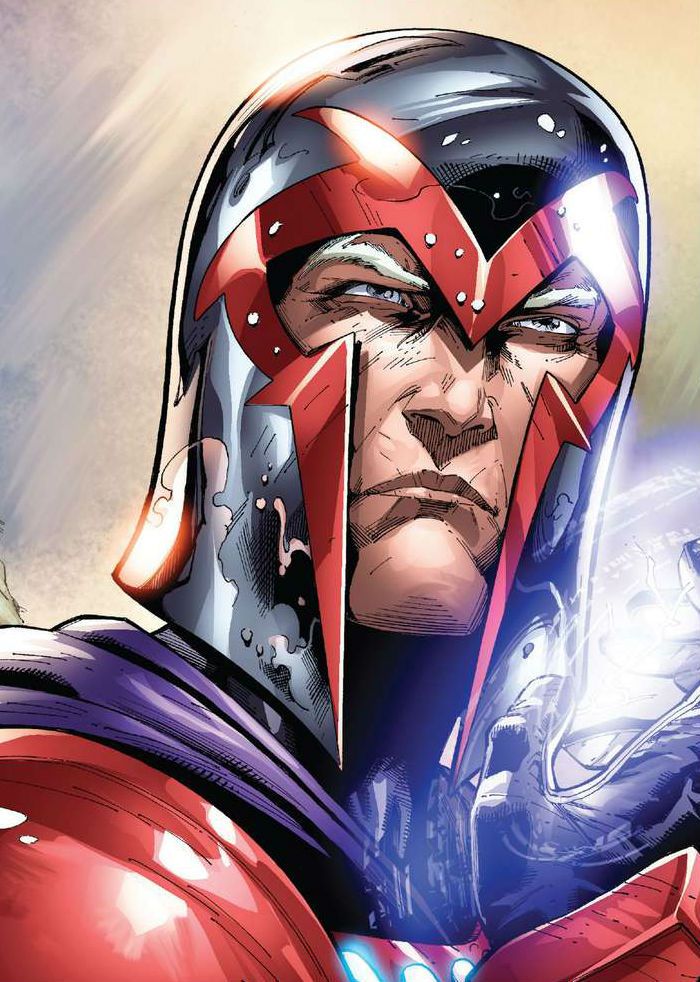 Magneto portrait art