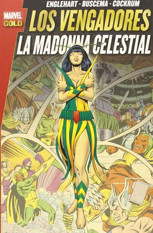 Classic Mantis in her green and gold costume on a Celestial Madonna collection cover
