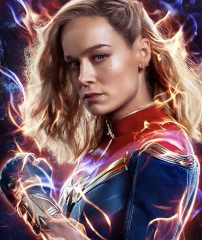 Brie Larson as Carol Danvers (Captain Marvel)