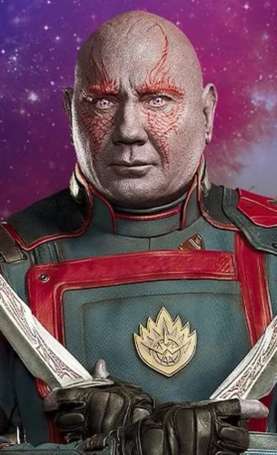 Dave Bautista as Drax the Destroyer