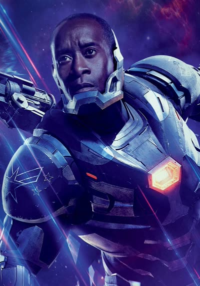 Don Cheadle as James "Rhodey" Rhodes (War Machine)