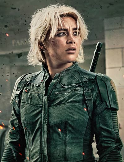 Florence Pugh as Yelena Belova