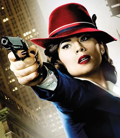 Hayley Atwell as Peggy Carter