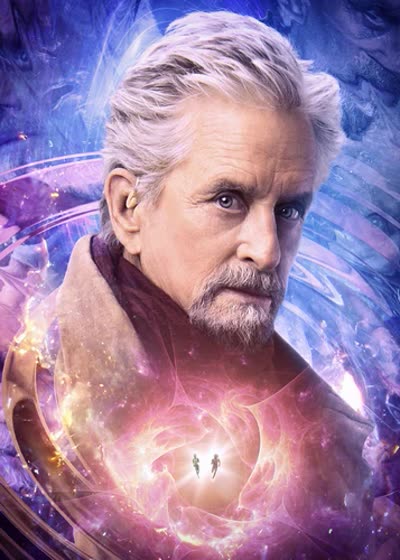Michael Douglas as Hank Pym