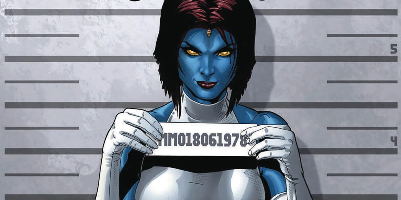 Mystique comic art