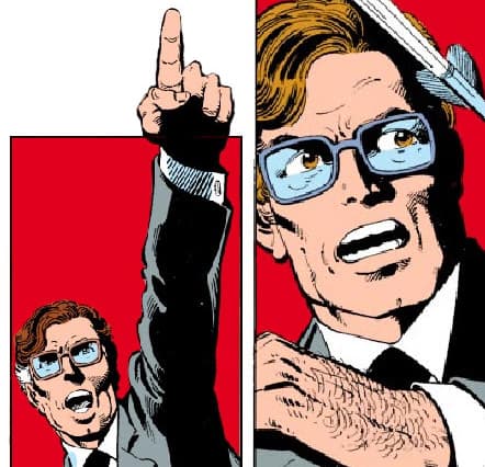 Senator Robert Kelly, comic art