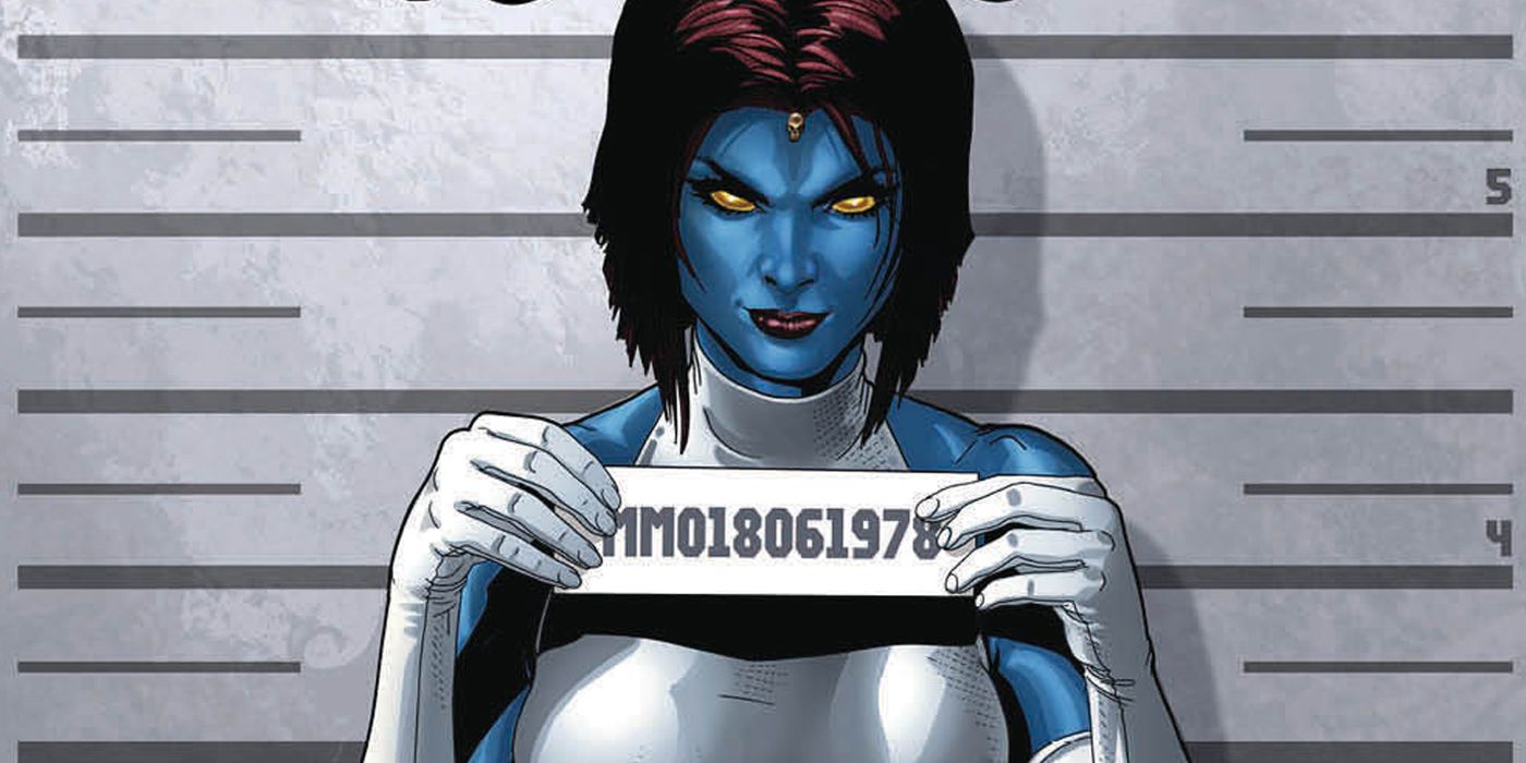 Mystique classic comic art