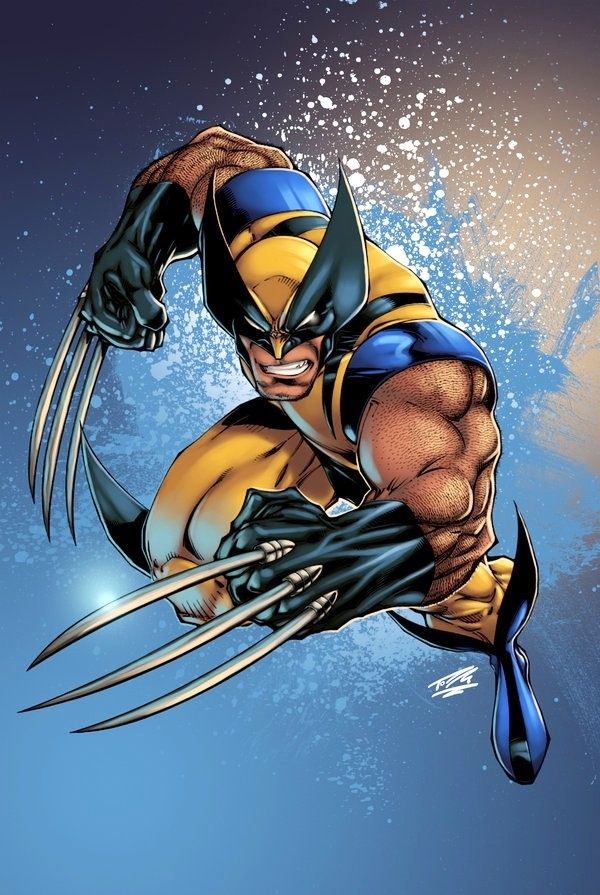 Wolverine claws comic art
