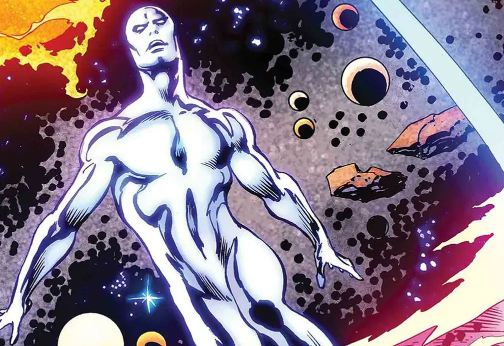 Silver Surfer comic art