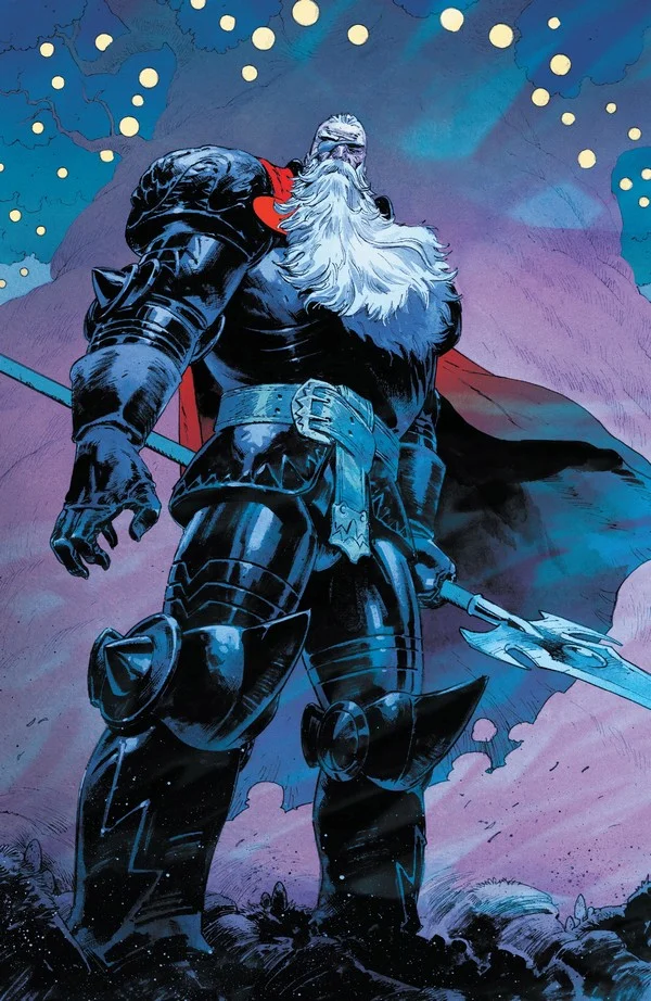 Odin with his eyepatch, comic art