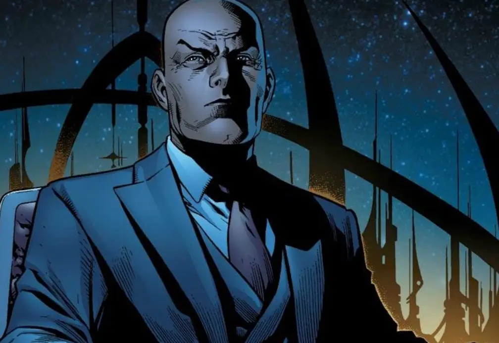 Professor Charles Xavier, comic art portrait