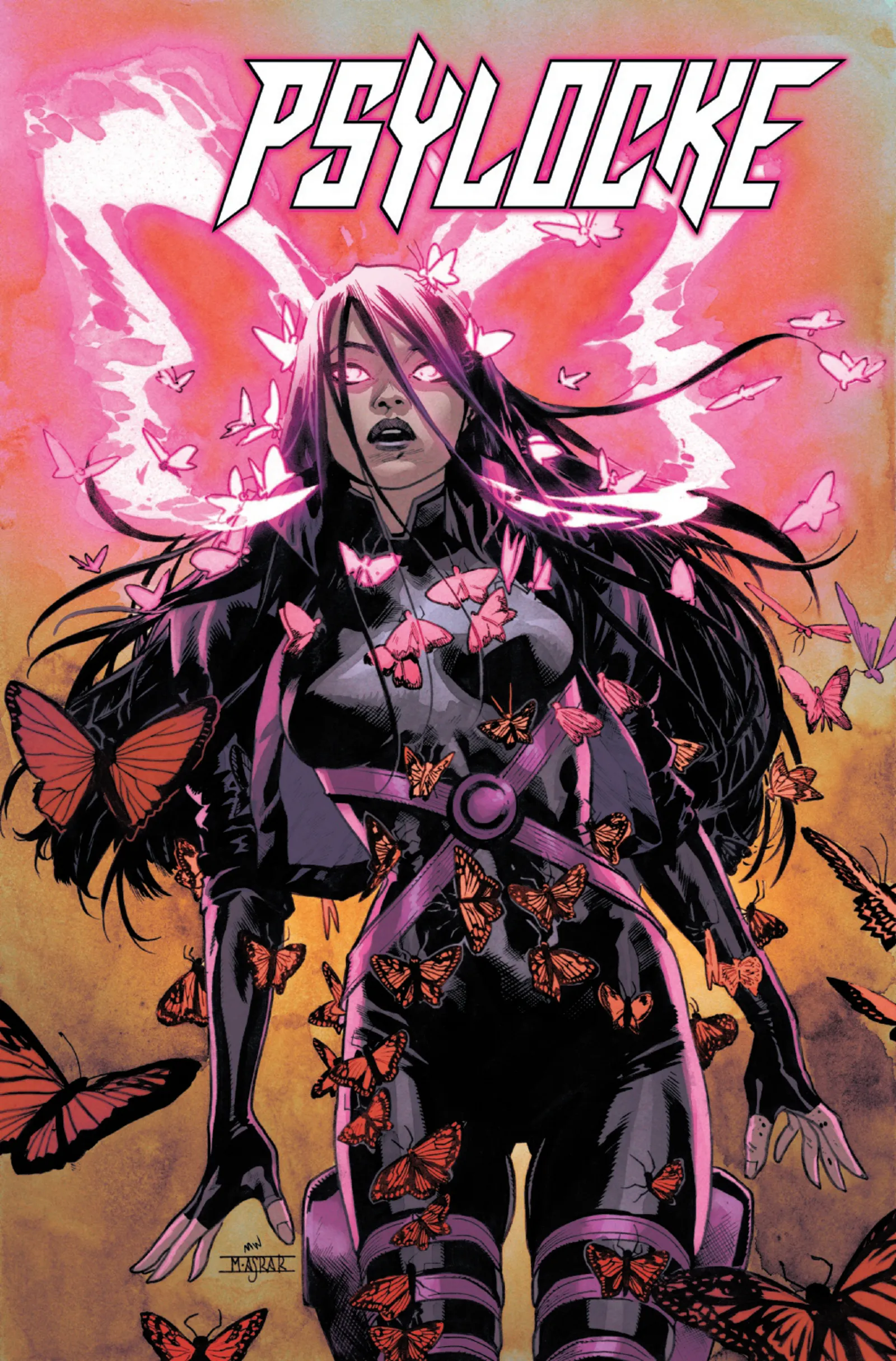 Psylocke comic cover art