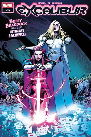 Excalibur 26 cover, Betsy Braddock as Captain Britain