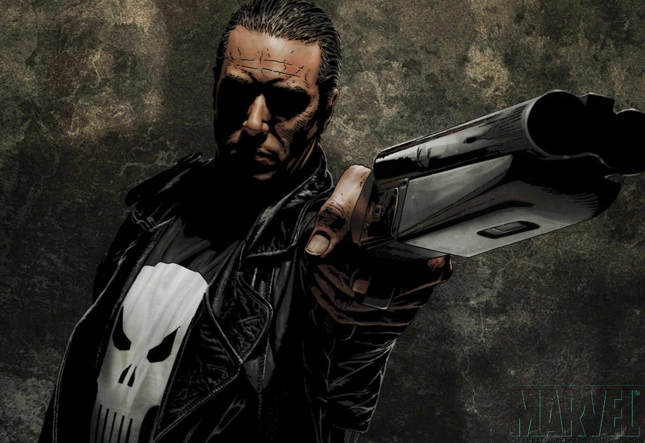 Frank Castle comic art