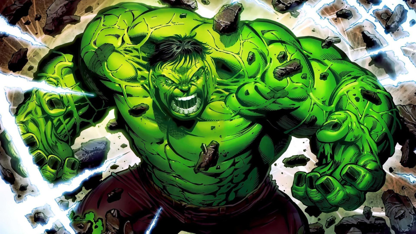 Hulk comic art