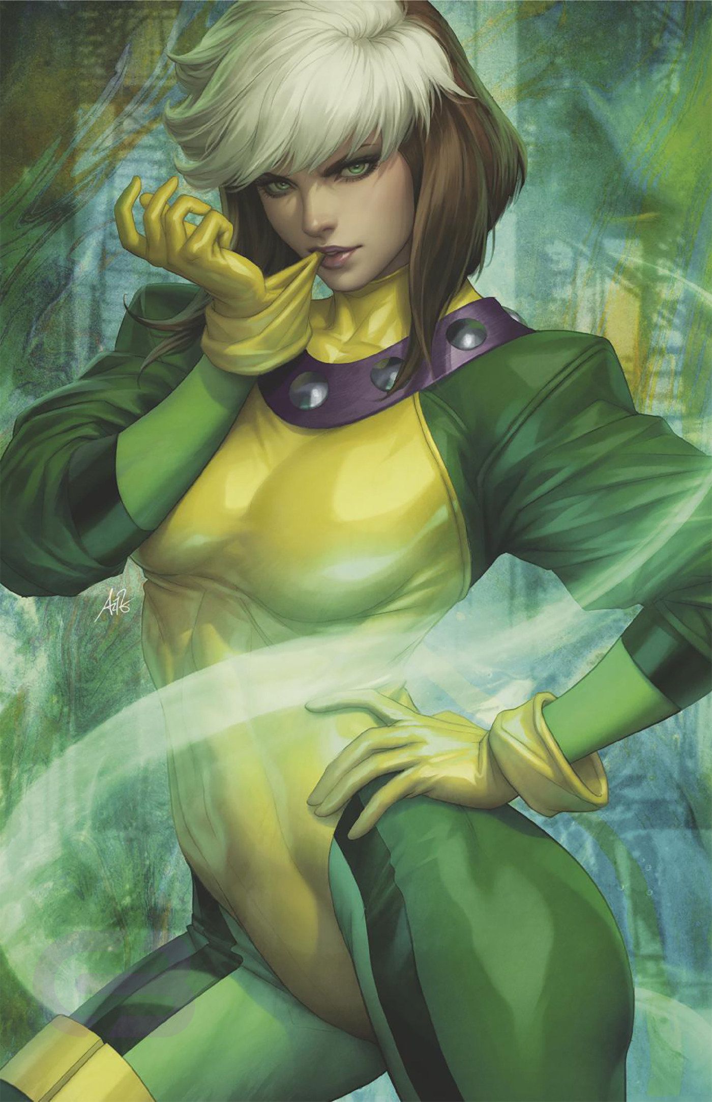 Comic art of Rogue
