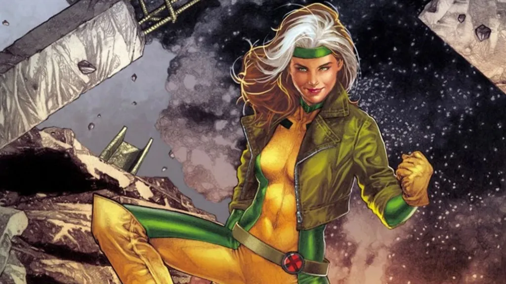 Comic art of Rogue