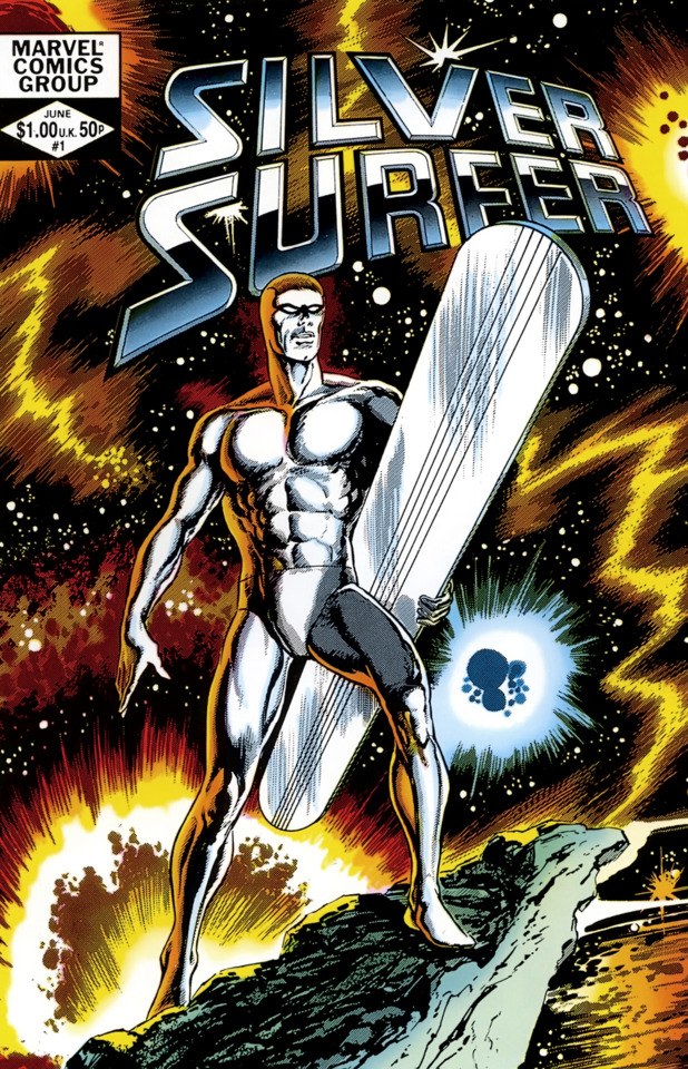 Cover of Silver Surfer Vol. 2 #1, the 1982 one-shot