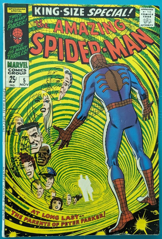 Amazing Spider-Man Annual #5 comic cover
