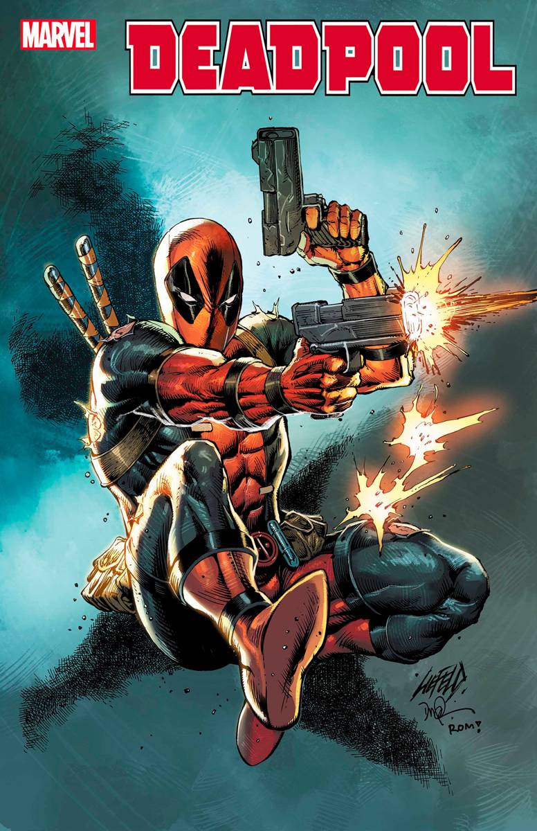 Deadpool comic cover art