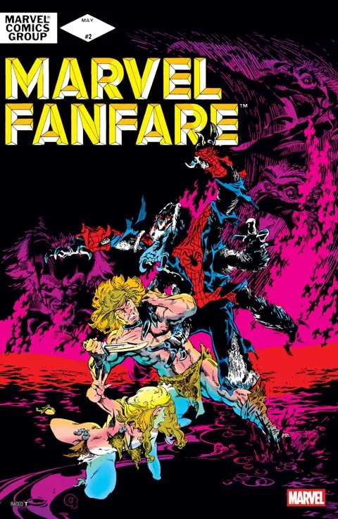 Marvel Fanfare #2 cover art