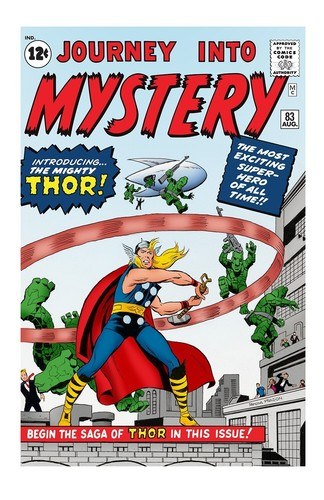 Cover of Journey into Mystery #83, Thor’s first appearance