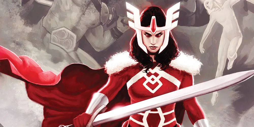 Lady Sif comic art