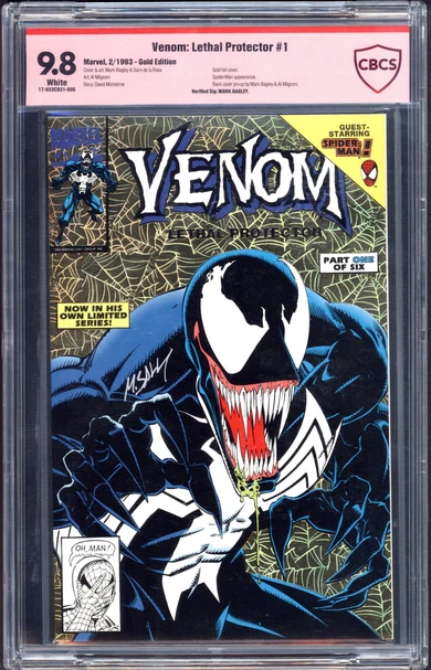 Venom: Lethal Protector #1 (1993) cover by Mark Bagley