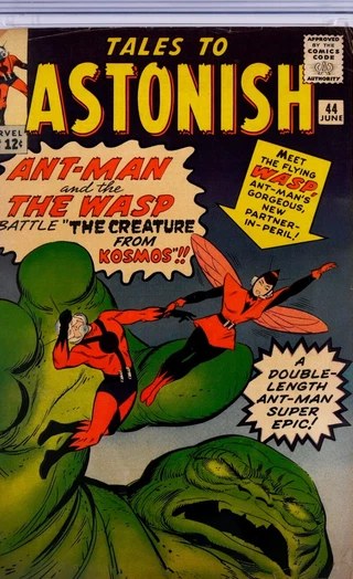 Tales to Astonish 44 1963 cover first appearance of the Wasp