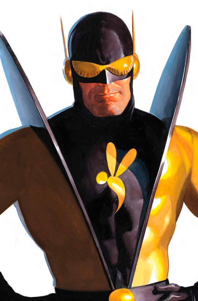 Yellowjacket Hank Pym comic art
